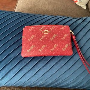 Authentic coach wristlet